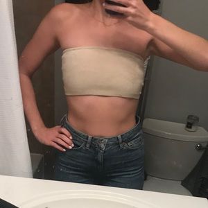 Forever 21 suede bandeau